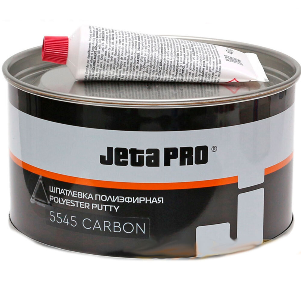 Шпатлевка карбоновая. Шпатлевка Jeta Pro 5545 Carbon. Шпатлевка Jeta Pro Carbon 5545 c углеволокном 1.8 кг. Шпатлевка полиэфирная Carbon, 1,8 кг. Шпатлевка Carbon с углеволокном Jeta Pro 5545/0,5 кг.