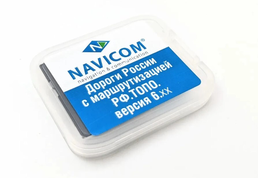 Карта Дороги России ТОПО6 на microSD/SD NR-DR6SD-00NEW