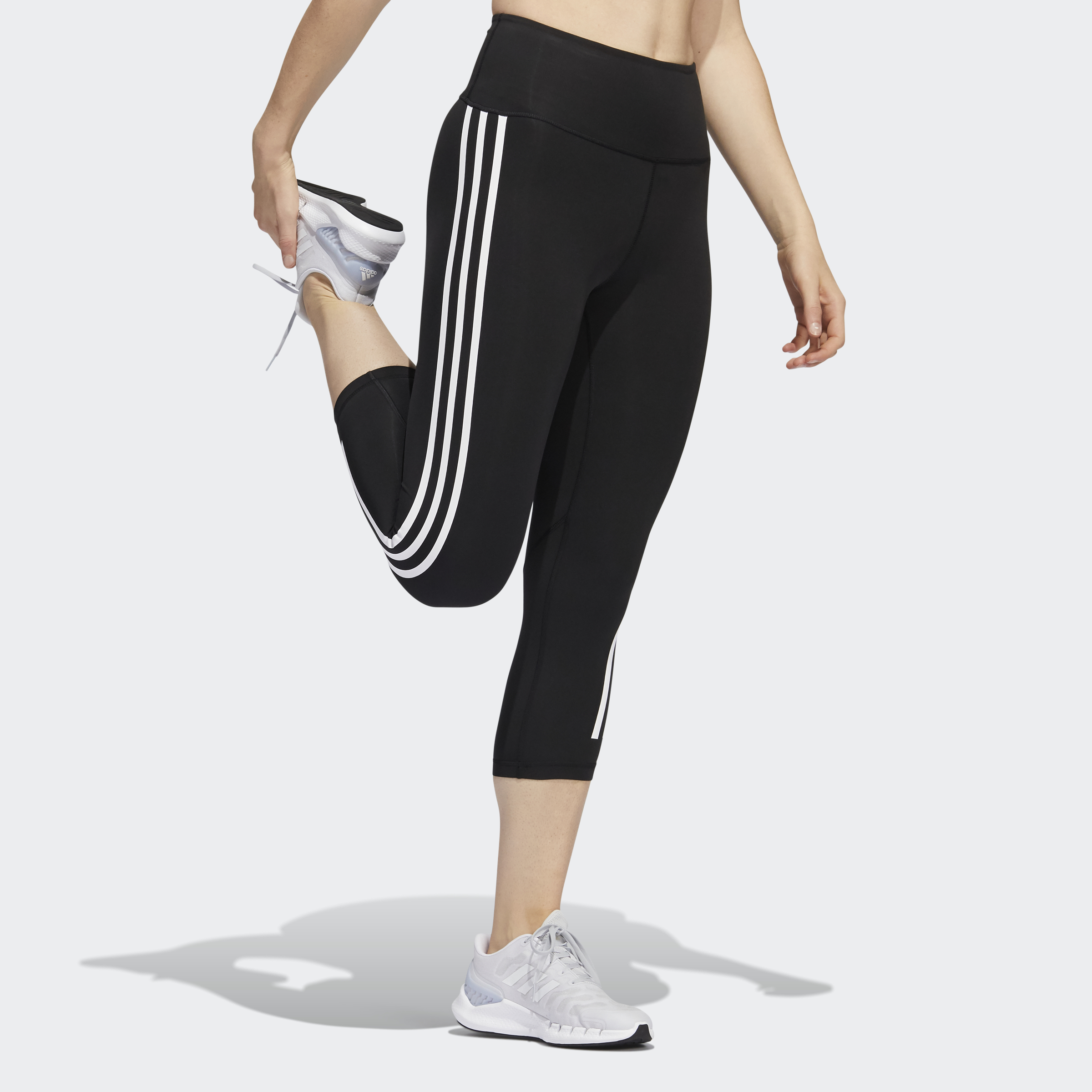 Adidas 3 store quarter leggings