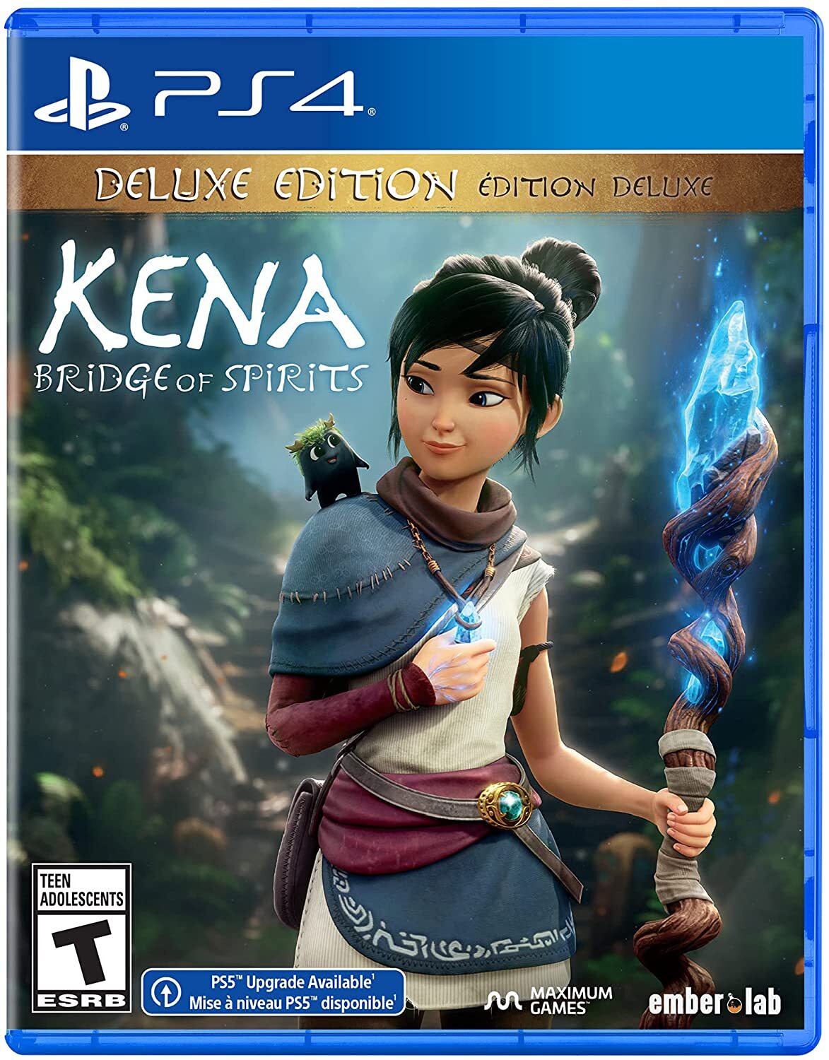 Игра Kena : Bridge of Spirits. Deluxe Edition (PlayStation 4, Русские  субтитры)