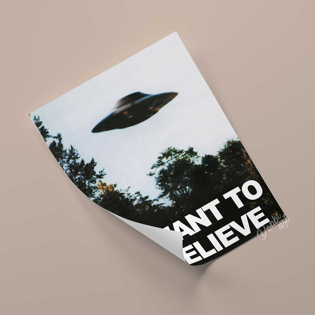 I want to believe