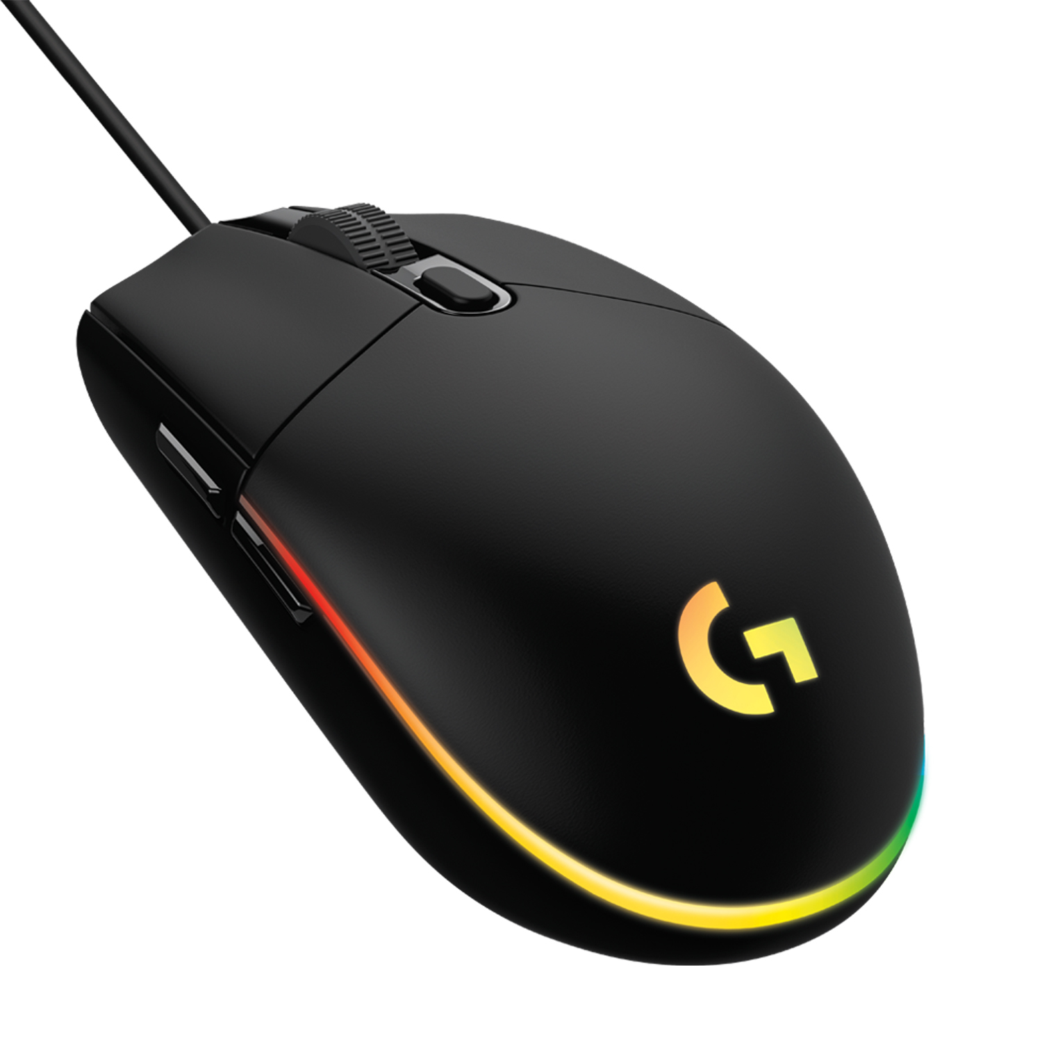 LogitechGИгроваямышьпроводнаяG102LIGHTSYNC,черный