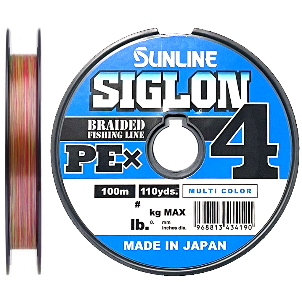 ШнурSunlineSIGLONPE4100M(Multicolor)#1.2/20LB