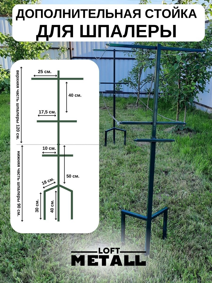 Шпалера металлическая для подвязки вьющихся растений - франшиза-чистаяпольза.рф