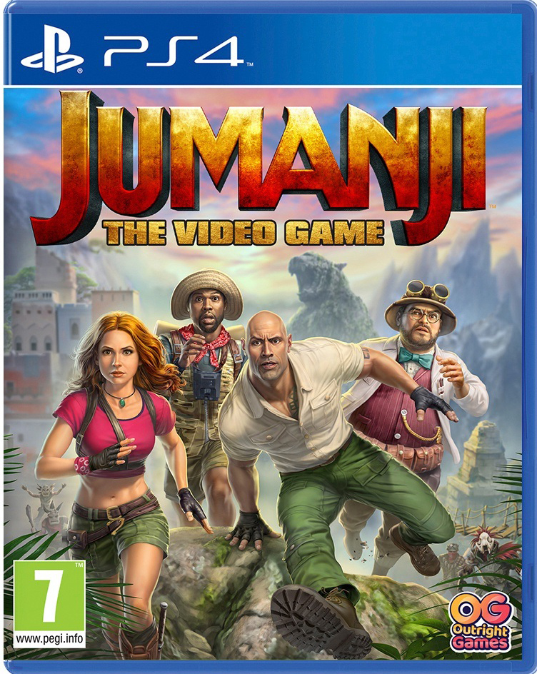 Игра Джуманджи Jumanji The Video Game (PlayStation 4, Русские субтитры)