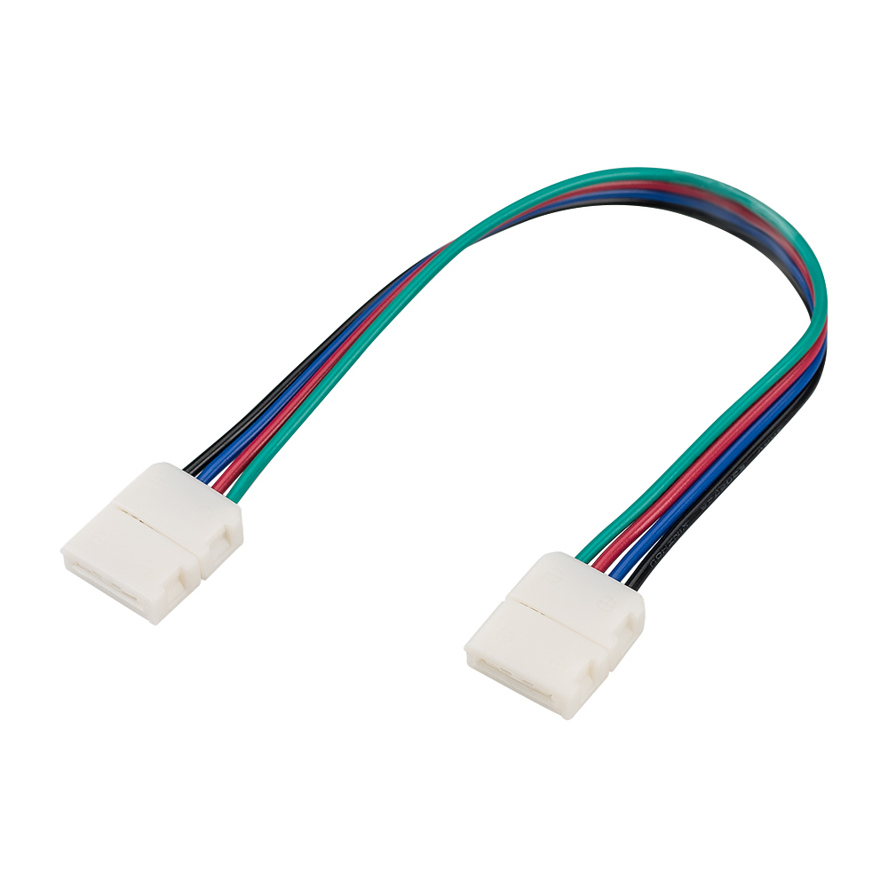 Rgb коннектор. Коннектор 4 Pin для RGB ленты. Коннектор выводной Fix-mono-10mm-150mm-x1 (5060). Коннектор соединительный RGB-4pin-mother. Коннектор соединительный RGB-4pin-father.