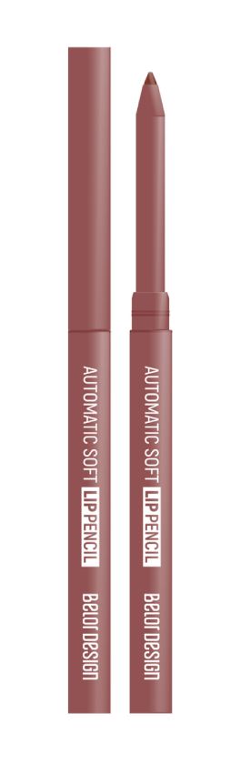 Belor Design Механический контурный карандаш для губ Automatic soft lip pencil, Тон 202 Latte