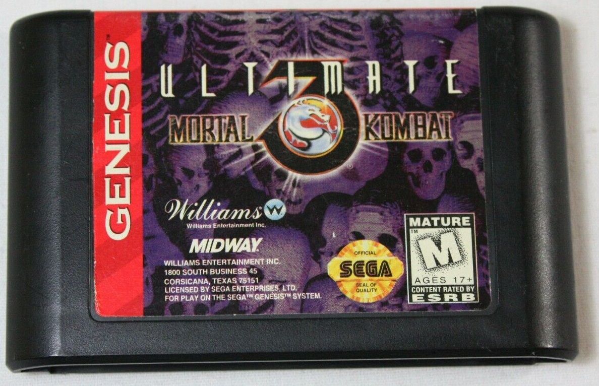 Игра для Sega Mortal Kombat 3 Ultimate