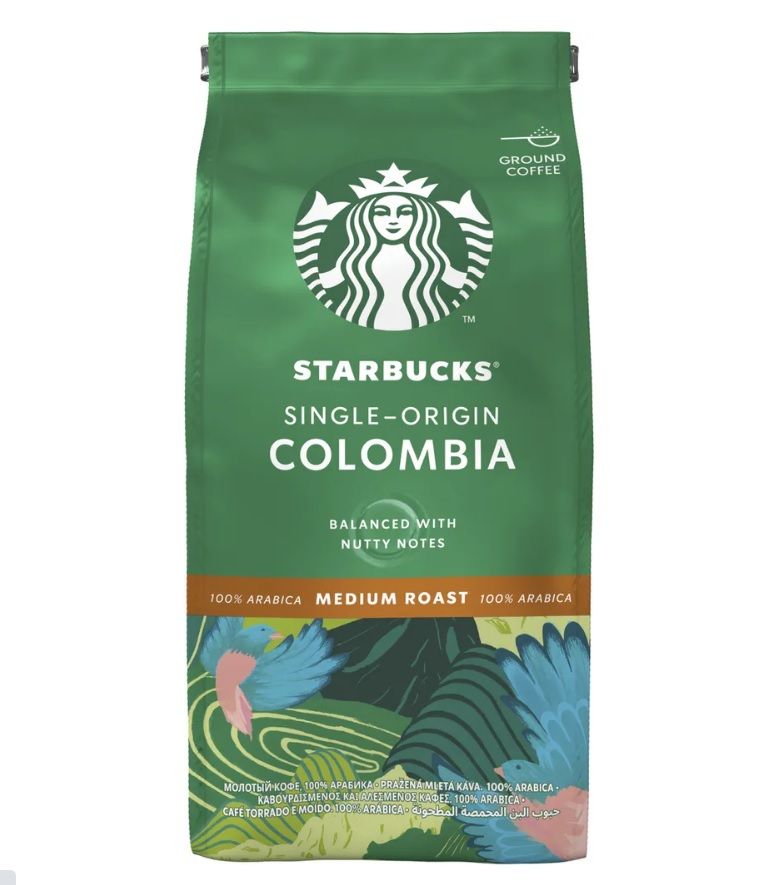 КофемолотыйSTARBUCKSSingle-OriginColombia,200г