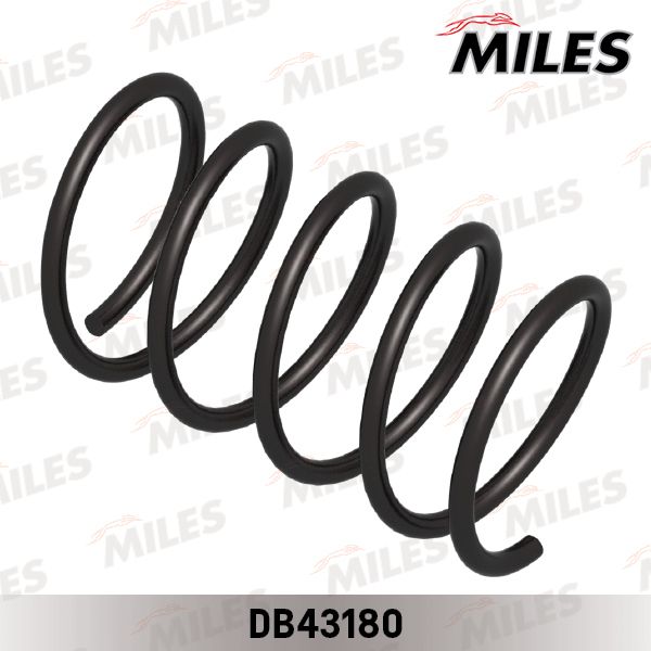 Пружина TOYOTA AVENSIS 1.6/1.8 97-03 передняя MILES MILES DB43180, oem 4813105430