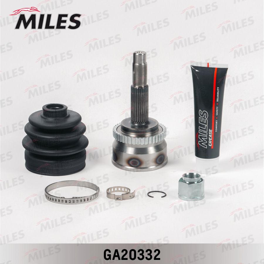 ШРУС наружный NISSAN SUNNY 1.5-1.8 90-98 (с ABS) (GKN 302789) GA20332 MILES GA20332, oem 391004M776