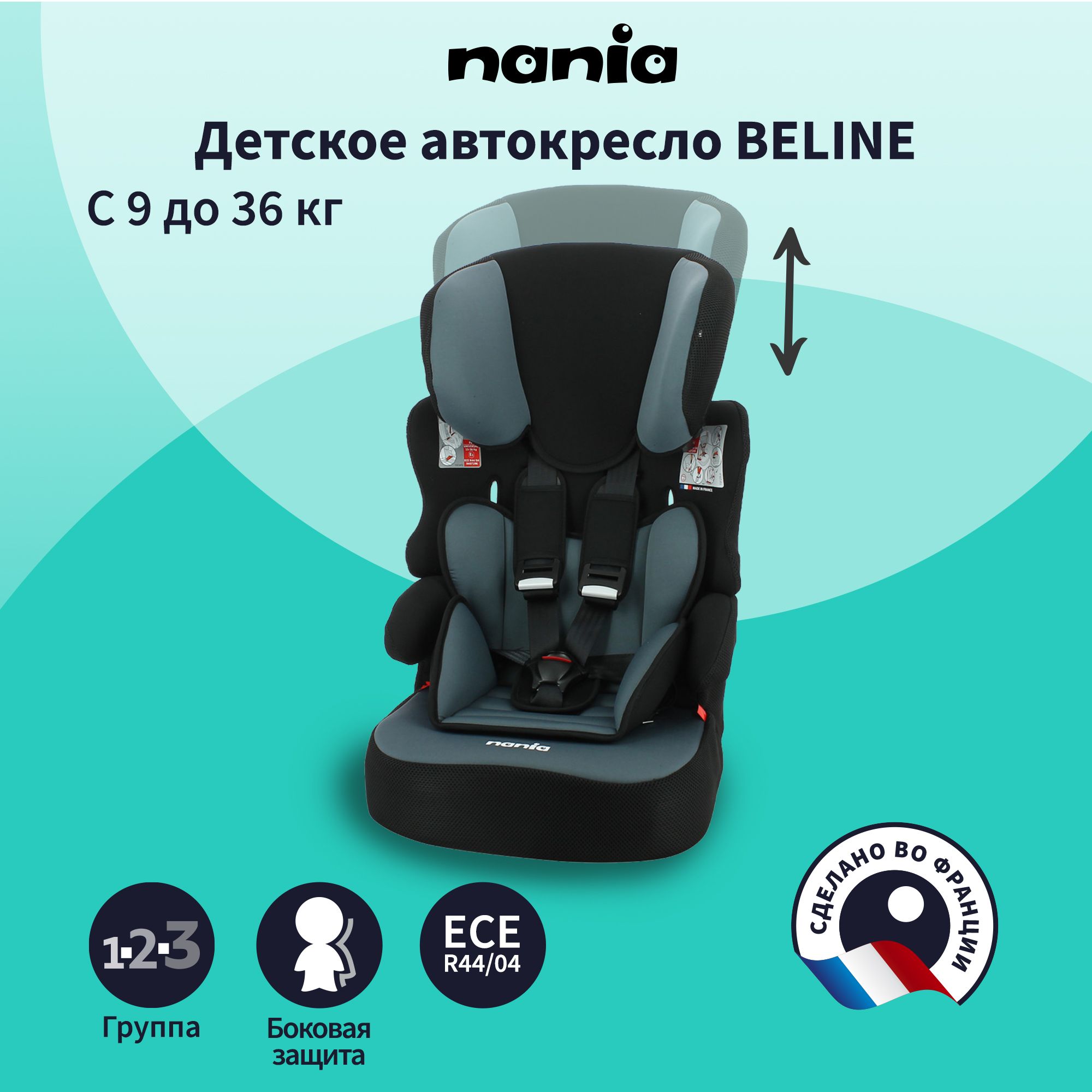 детское кресло nania инструкция