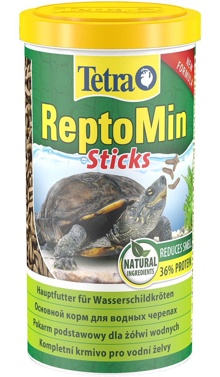 Палочки TETRA REPTOMIN STICKS корм палочки для водных черепах (1 л)