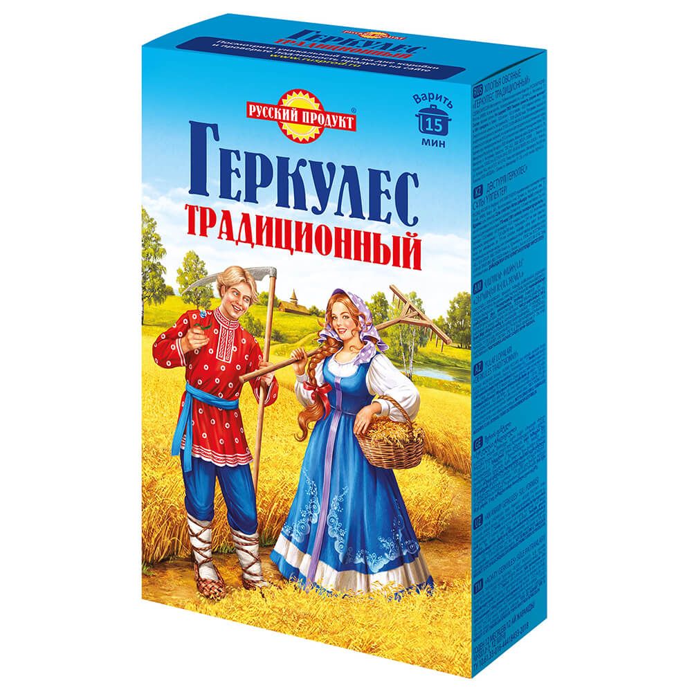 Каша геркулес традиционный русский продукт