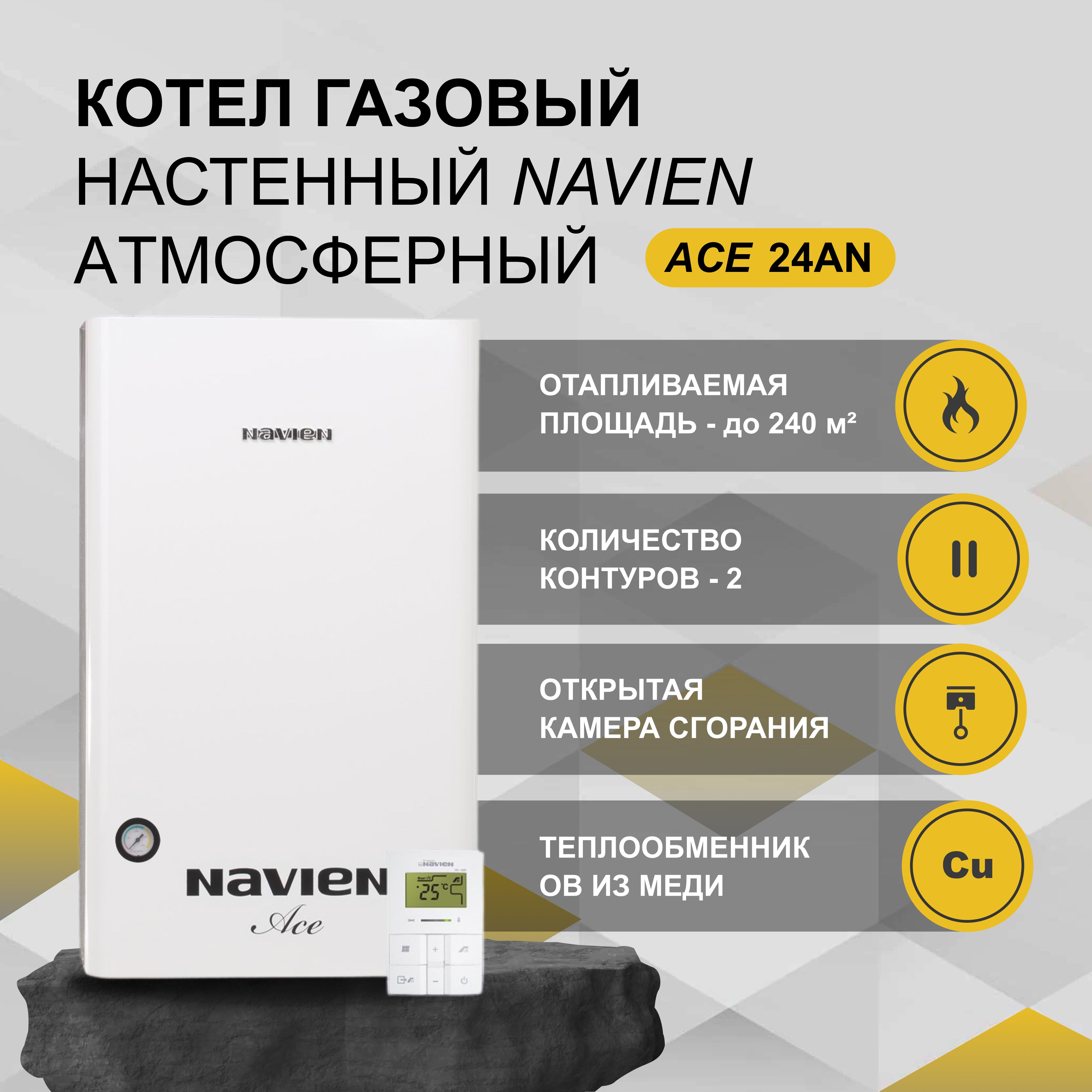 Настенный газовый котел navien отзывы