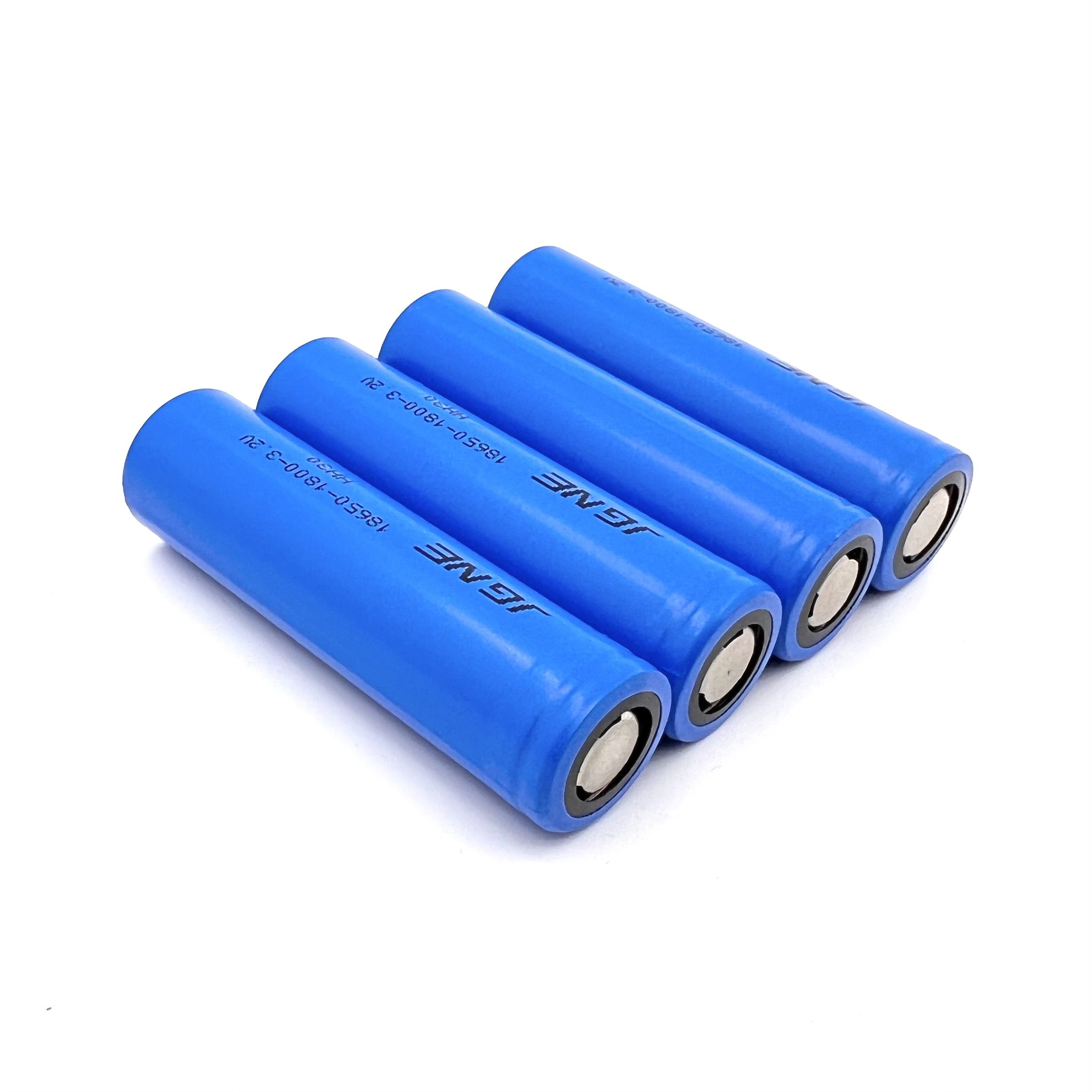 Аккумулятор18650литий-железо-фосфатный,LiFePO43.2V,JGCFR18650-1800mAh,4шт.