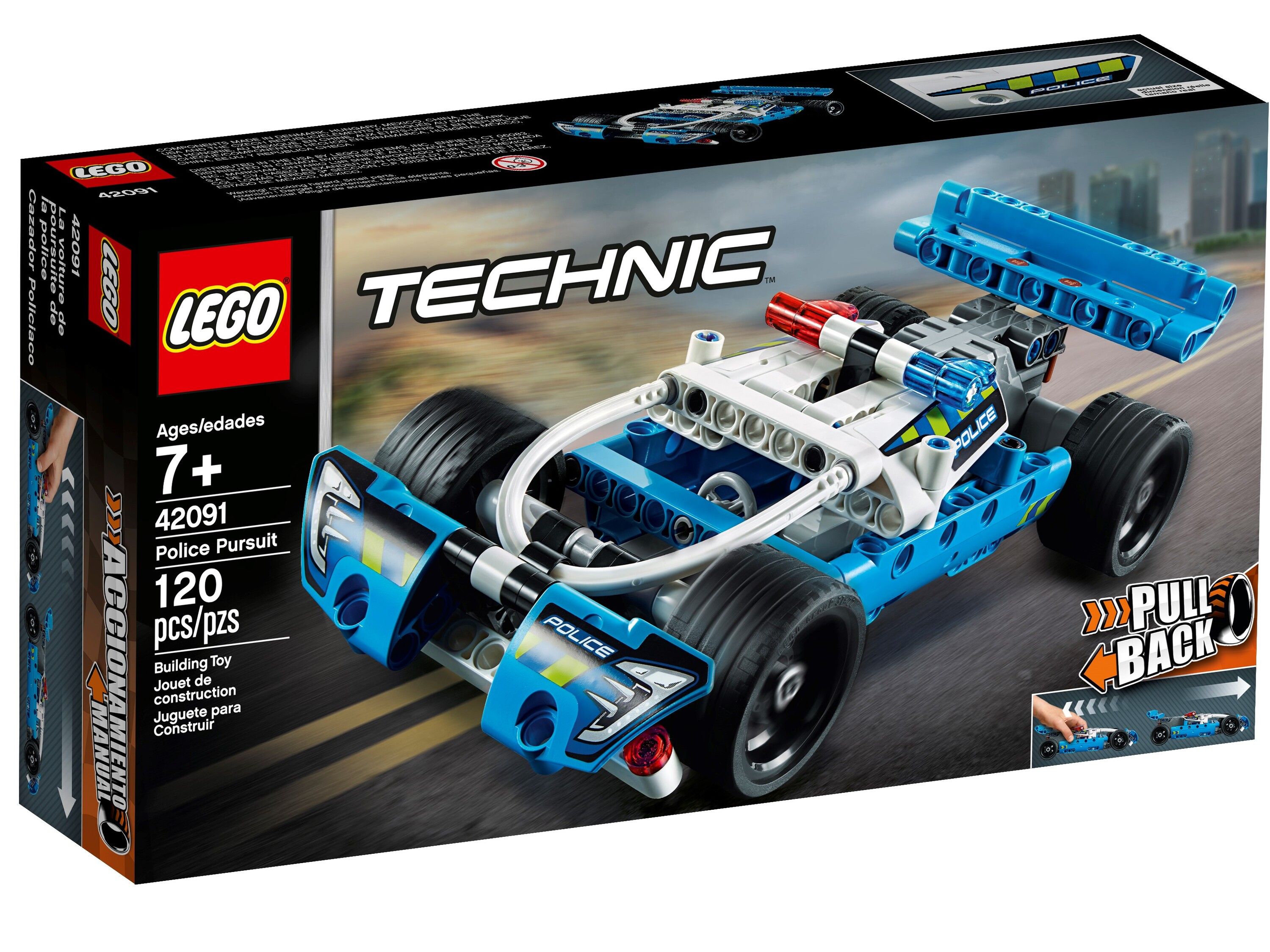 Technic cheap police pursuit