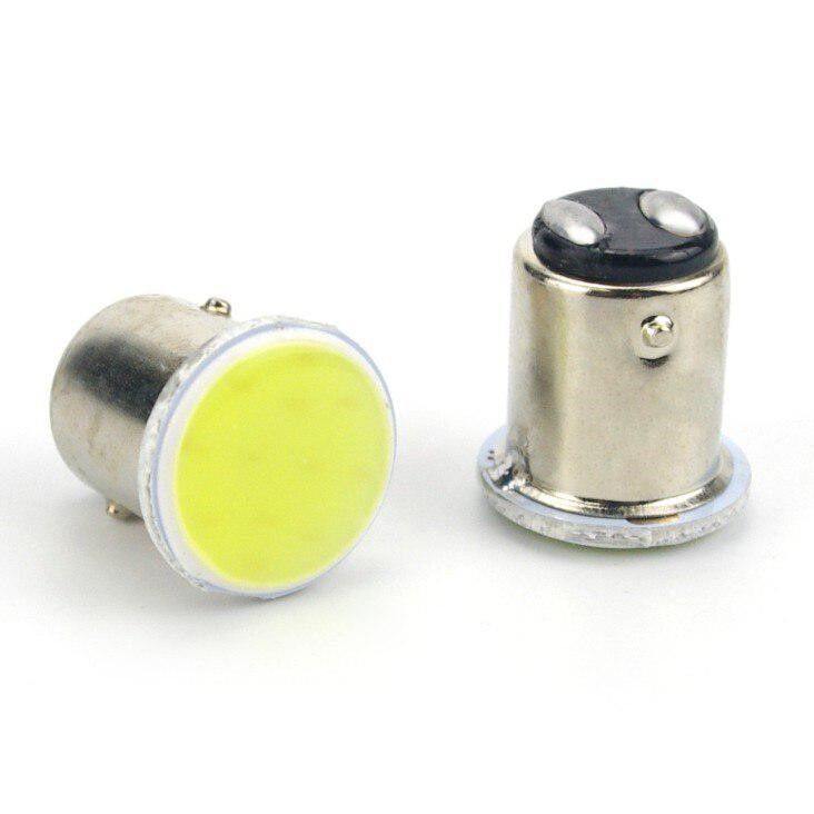 Светодиодные автомобильные лампы 1157 - P21/5W - BAY15d - COB LED Бренд DLED Белого свечения (2 лампы)