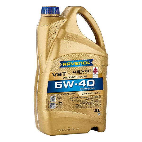 RAVENOL VST 5W-40 Масло моторное, Синтетическое, 4 л