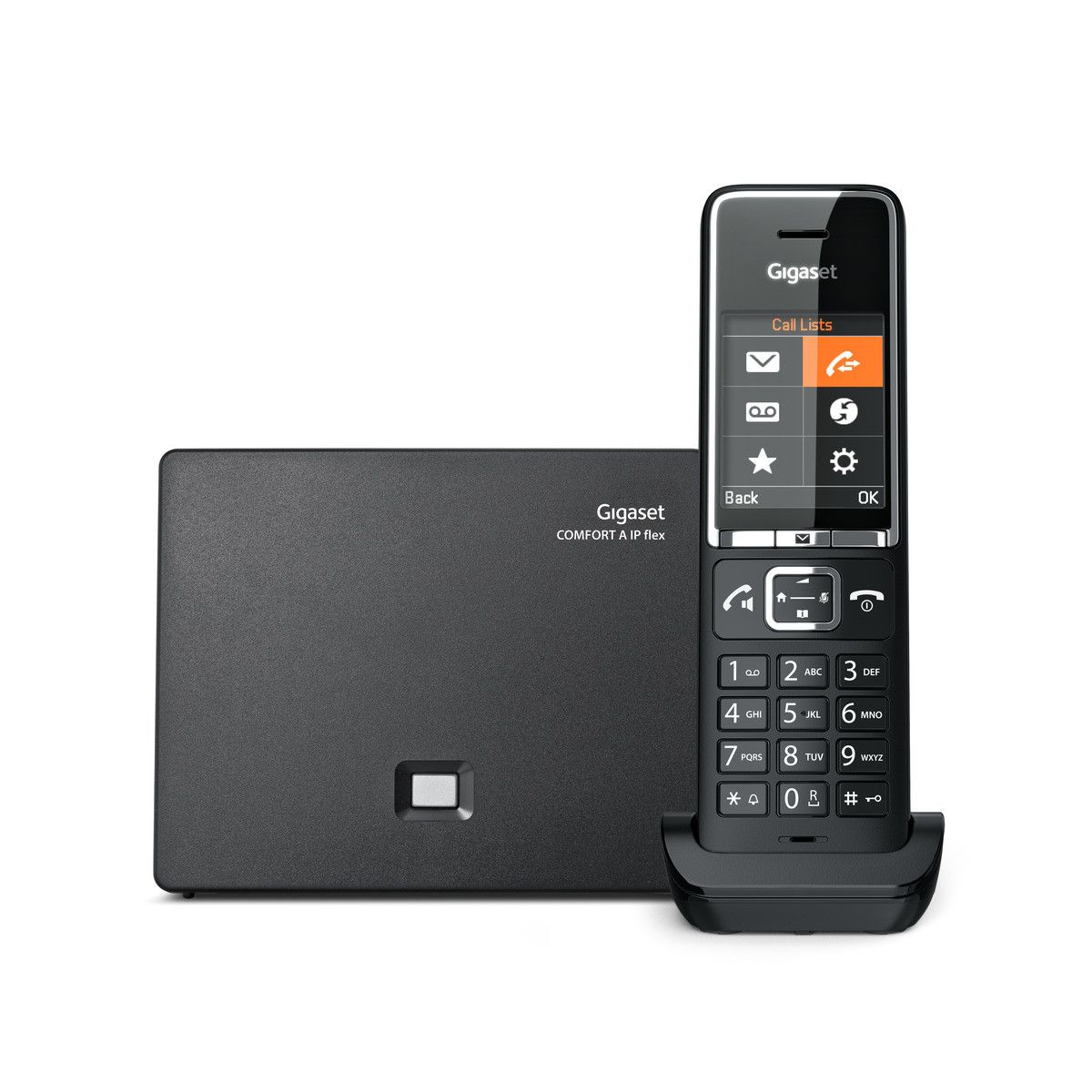 IP/Dect телефон Gigaset COMFORT 550A IP FLEX RUS BLACK