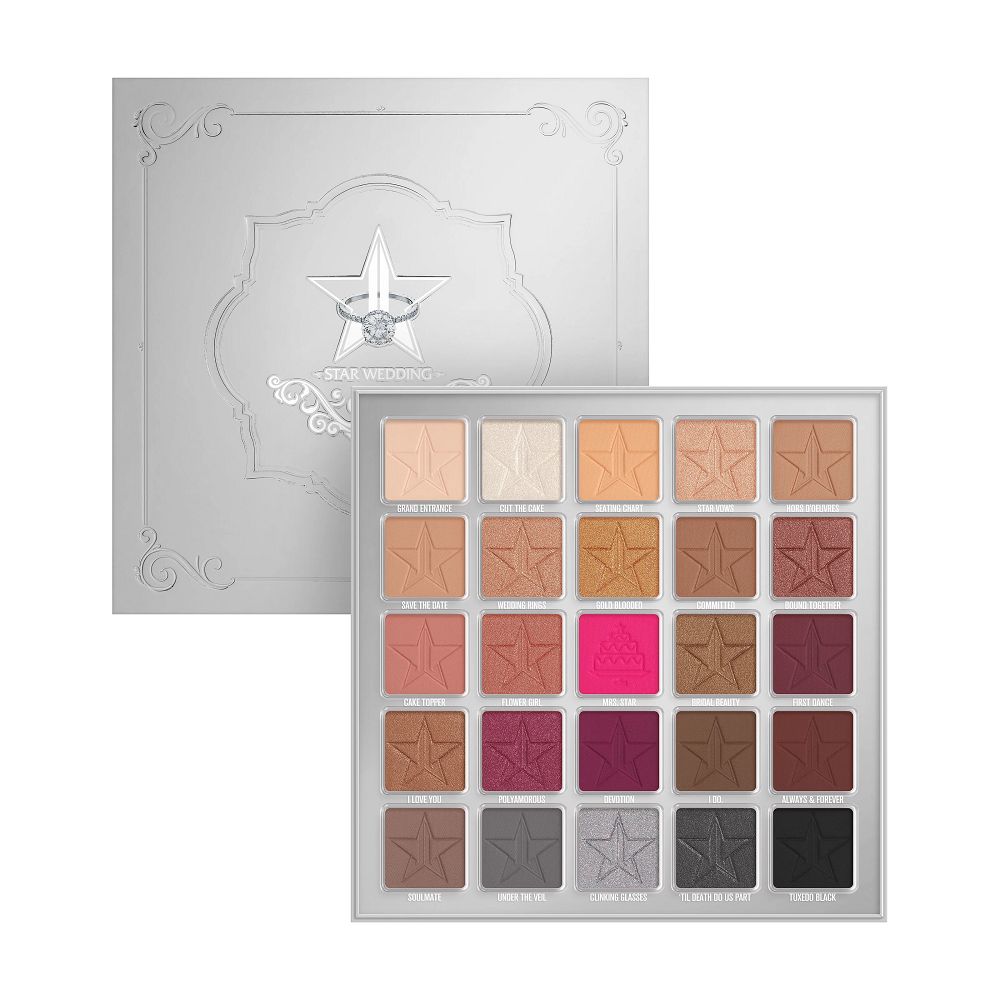 Jeffree star star wedding palette