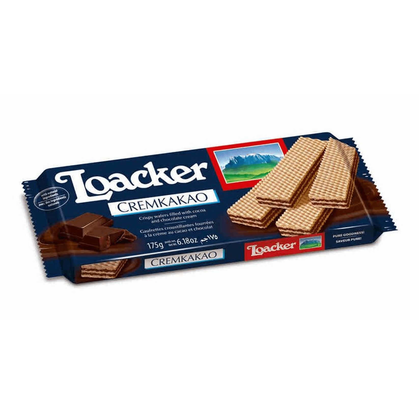 Вафли классические. Вафли Loacker Napolitaner 175г. Loacker 