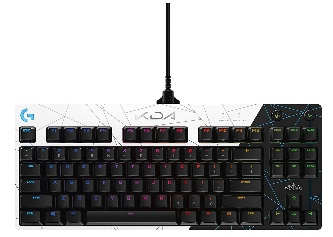 Logitech teclado gamer g pro rgb sale