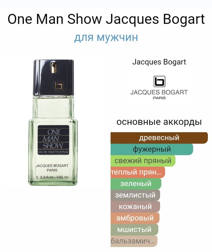 Bogart men отзывы. Ван мен шоу.