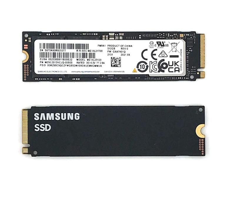 Samsung512ГБВнутреннийSSD-дискMZVL2512HCJQ-00$00/07(MZVL2512HCJQ-00$00/07)