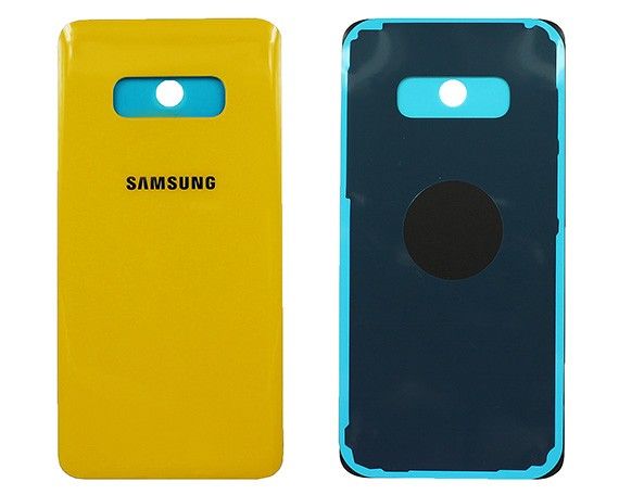 Задняя крышка Samsung G970F Galaxy S10e желтая