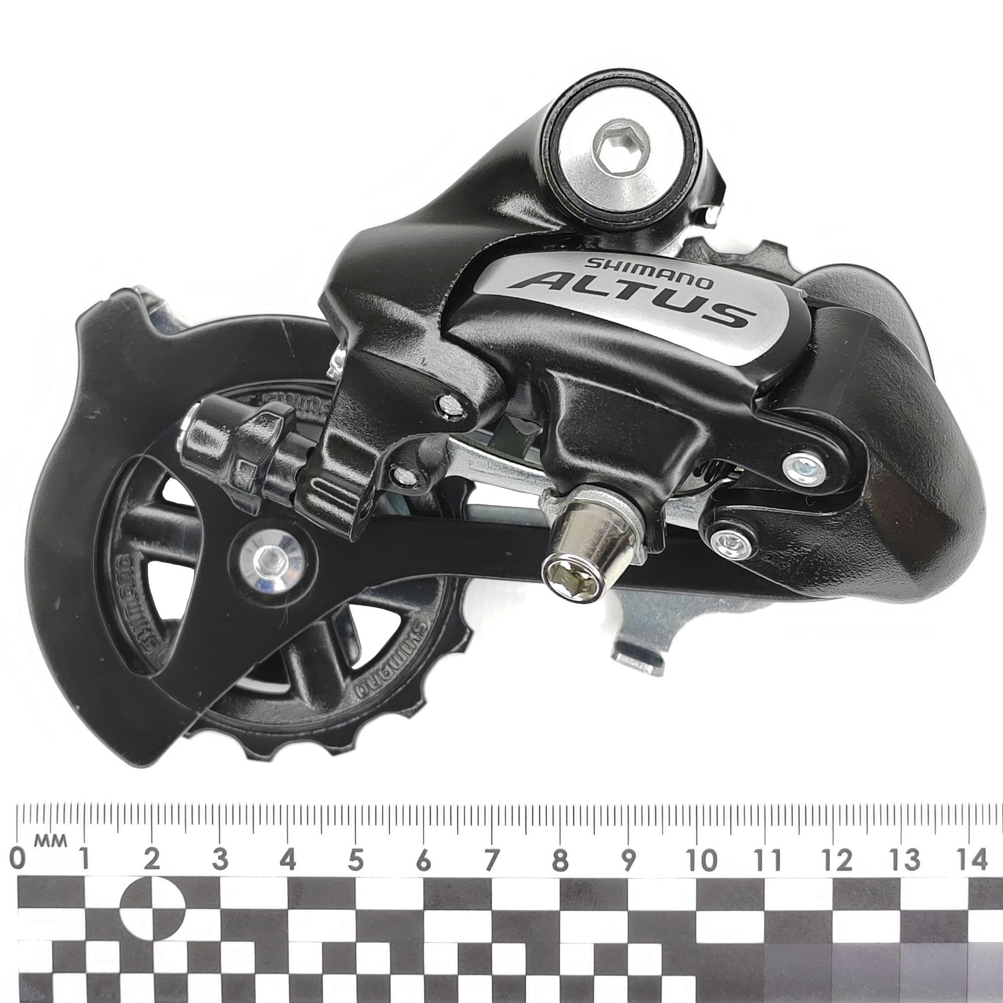 Shimano Переключатель задний для велосипеда RD-M310, серия Altus, 7-8 скоростей, крепление на петух (болт), черный — Товары для велоспорта