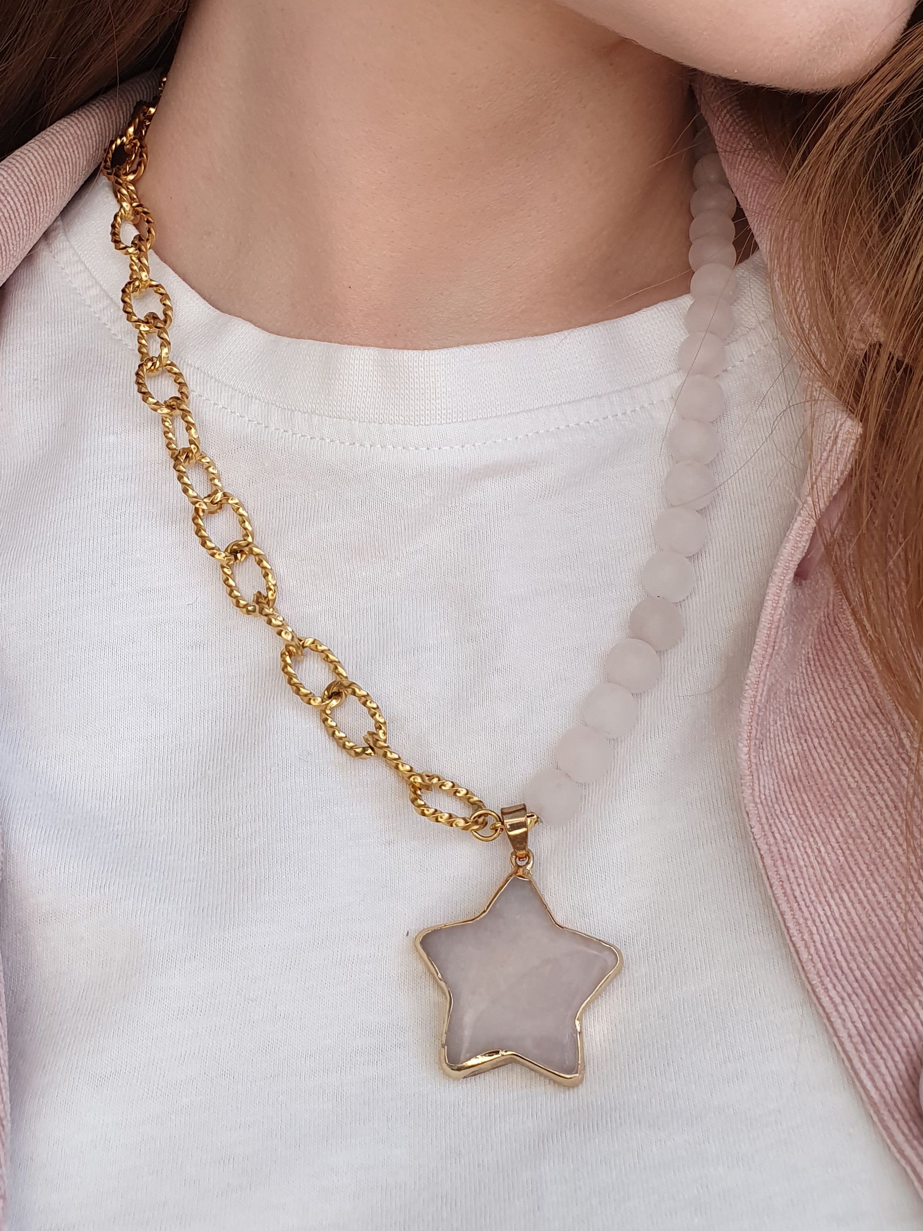 колье комбинированное