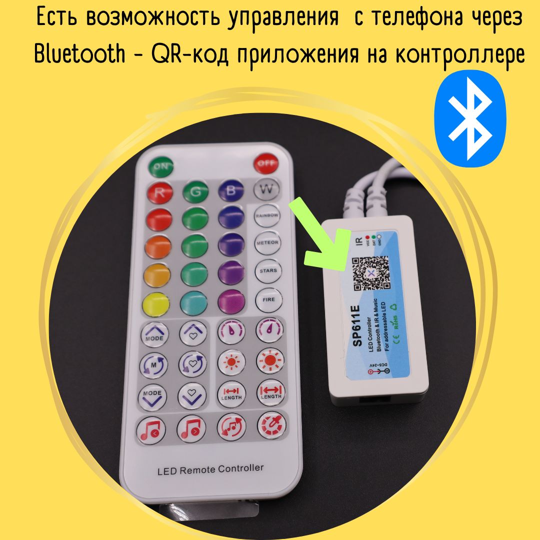 LED RGB аудиоконтроллер Music 12 Вольт Вт арт. – купить в Москве | ЭлектроМаркет