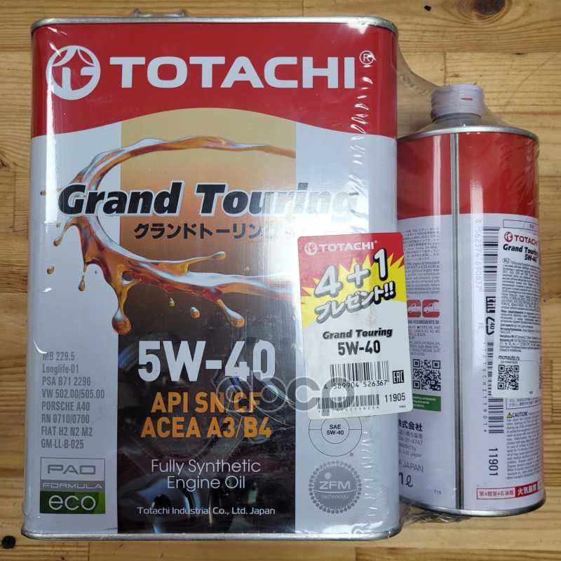 Totachi grand touring 5w 40. Масло TOTACHI 5w40 Grand Touring. Тотачи Гранд туринг 5w40. Масло Тотачи 5w40 синтетика.