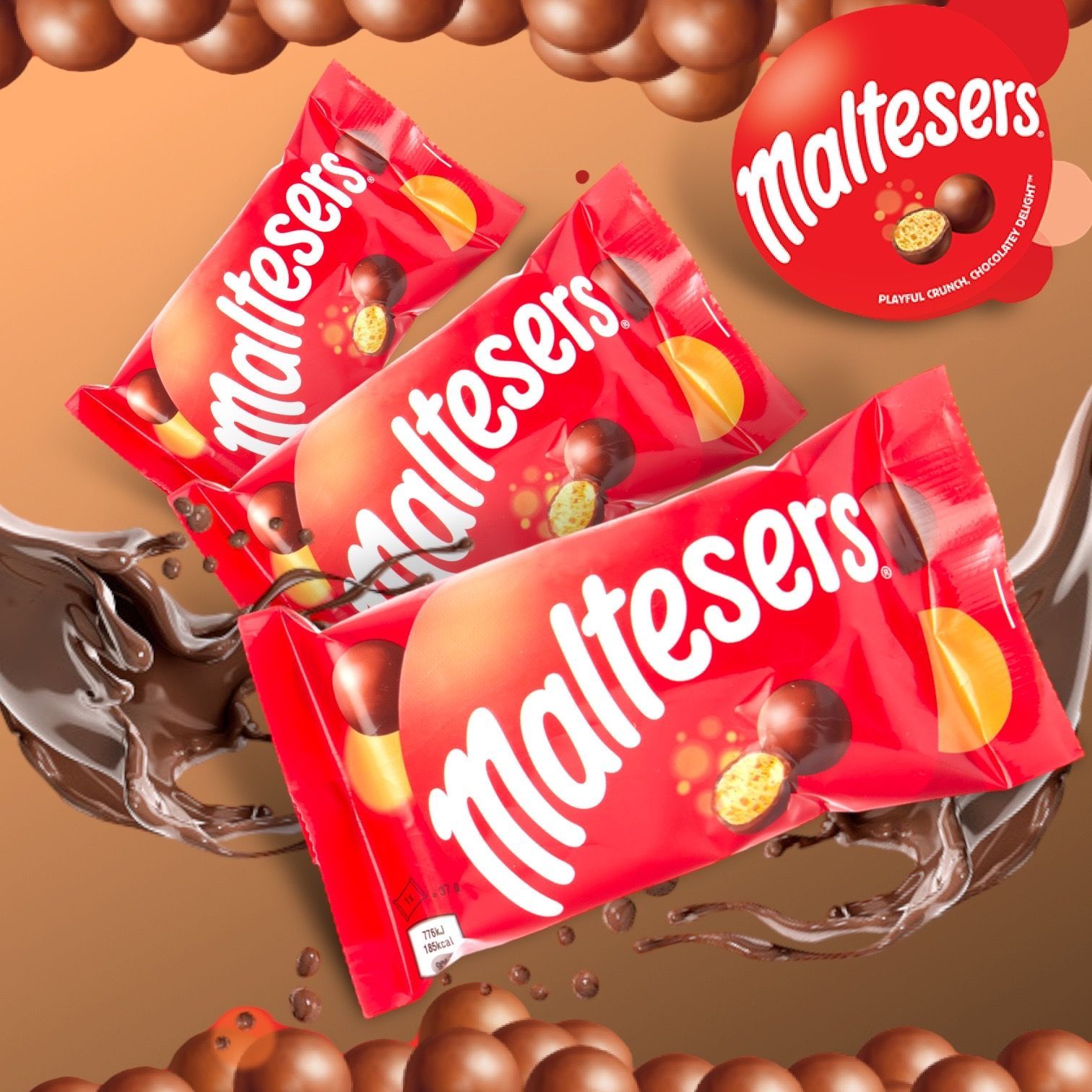 Шоколадные шарики Maltesers