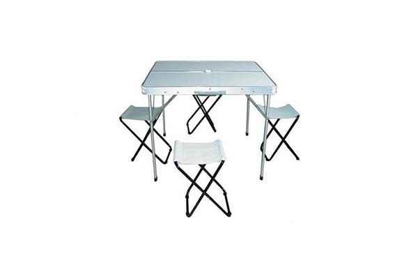 Набор Base-2 из 4-х складных стульев и стола