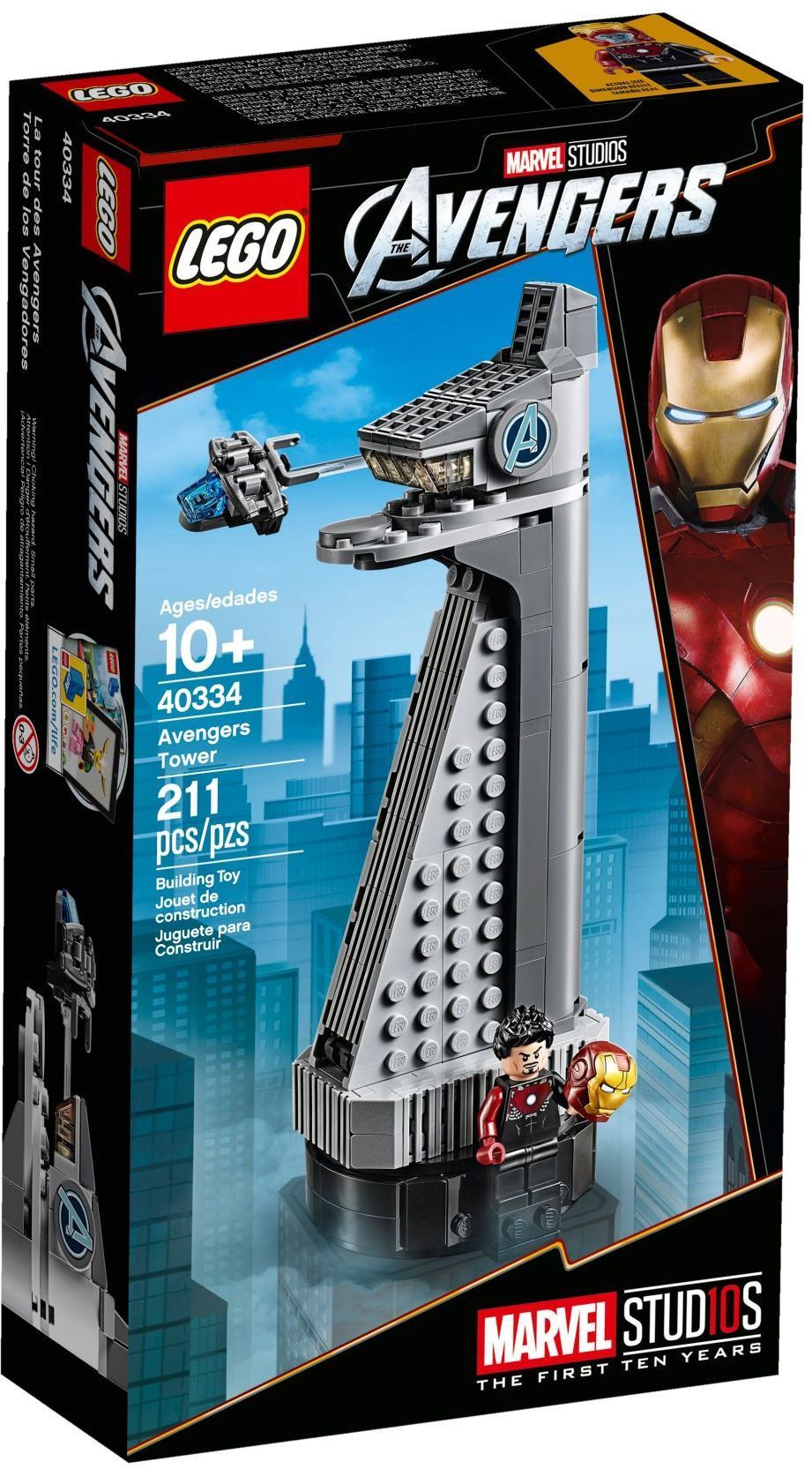 Lego avengers tower 40334 on sale