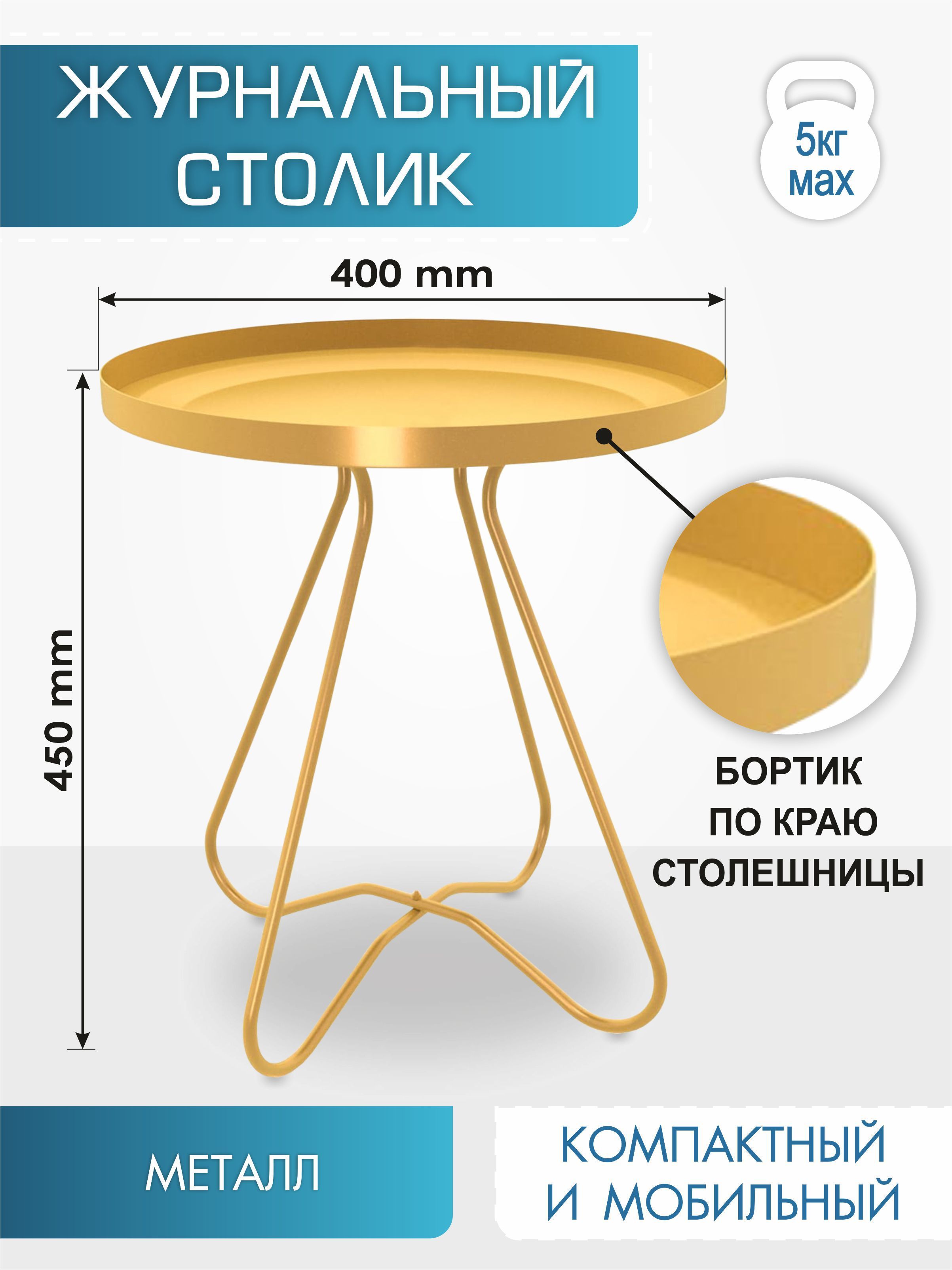 Бортик овальный для столешницы