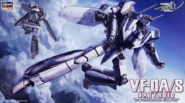 Сборная модель Hasegawa 65720-Робот Бэттроид VF-0A/S BATTROID MACROSS ZERO