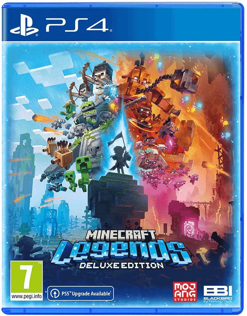 Minecraft Legends Deluxe Edition (PS4, русская версия)