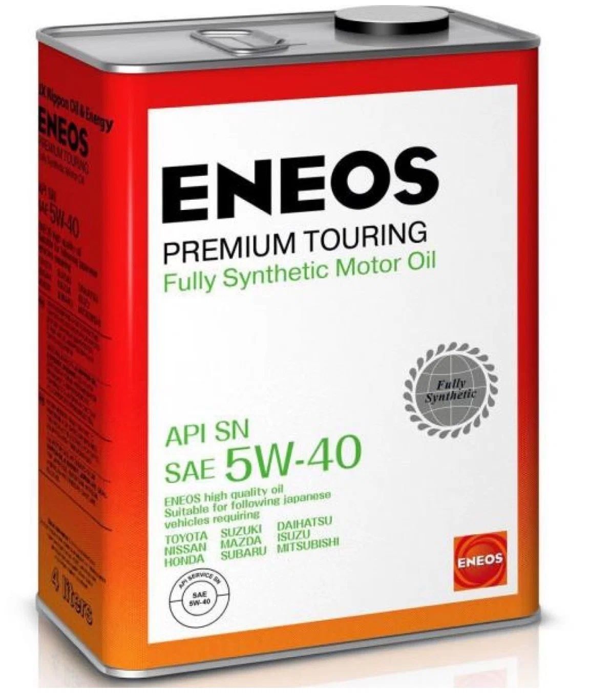 ENEOS eneos 5W-40 Масло моторное, Синтетическое, 4 л