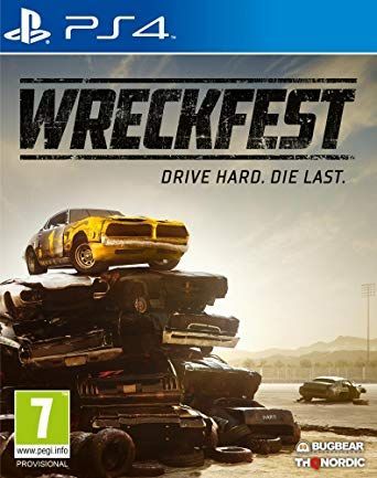 Wreckfest PS4 (русская версия). Игра на диске