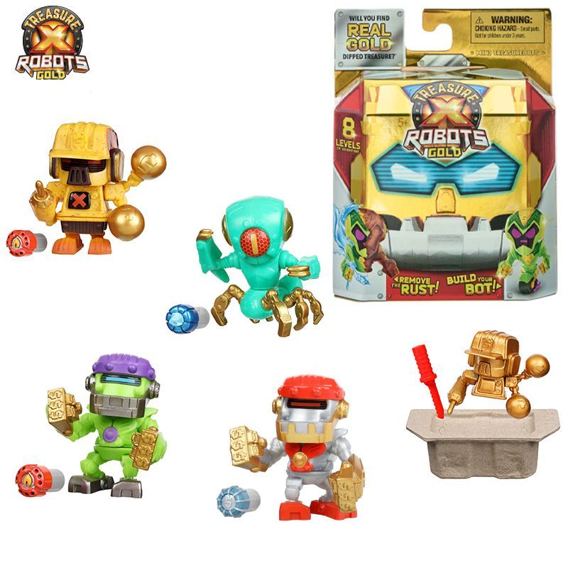 Treasure robot. Treasure x dino gold. магазин игрушек (клад). голд мини.