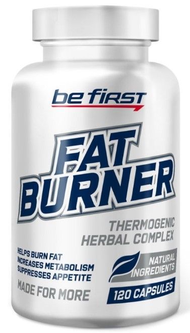 BeFirstFatBurner120капсулЖиросжигательспортивныйдляпохудениянанатуральныхрастительныхэкстрактах