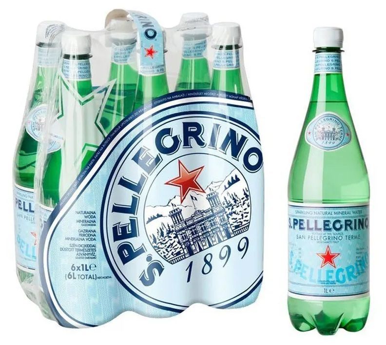 Вода San Pellegrino 1,0л*6 пэт