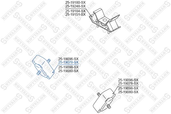 Подушка двигателя передняя/Toyota Land Cruiser 100 HDJ101/UZJ100 98-07