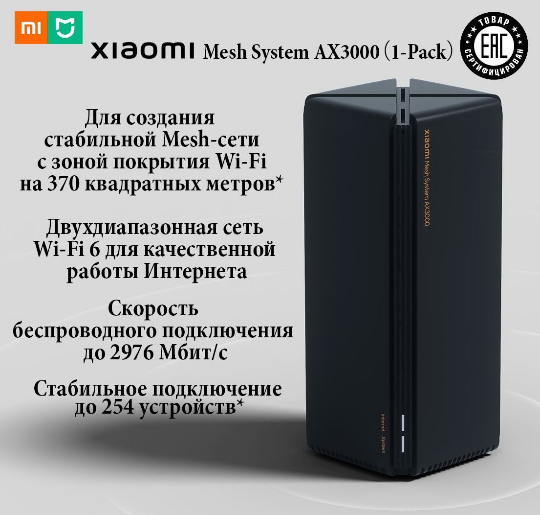 Xiaomi ax3000 отзывы. Xiaomi ax3000 Mesh. Mesh-система ax3000 адаптер питания.