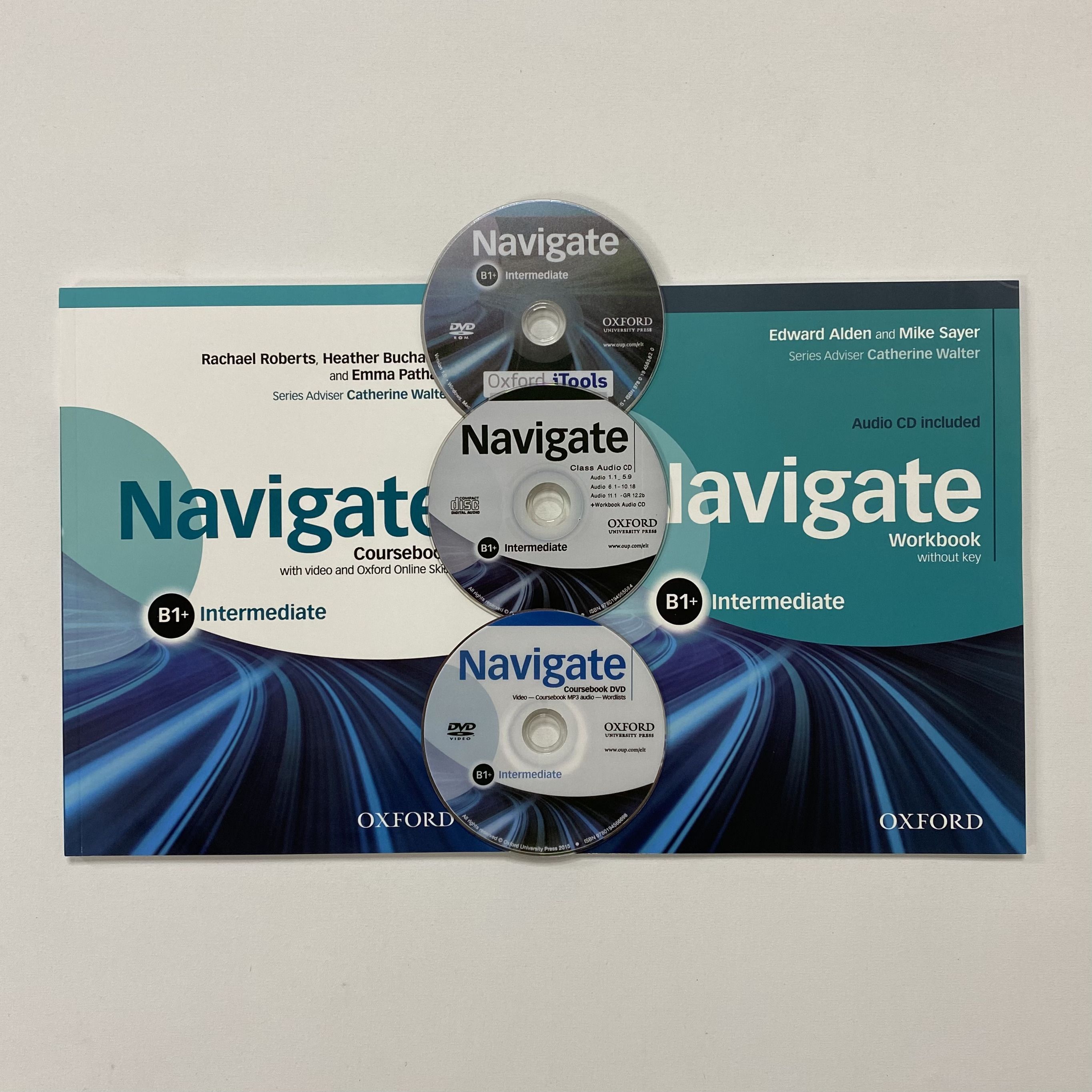 Navigate B1+ Intermediate, Cousebook, Workbook + CD ( учебник, раб.тетрадь  + диск) - купить с доставкой по выгодным ценам в интернет-магазине OZON  (1004464834)