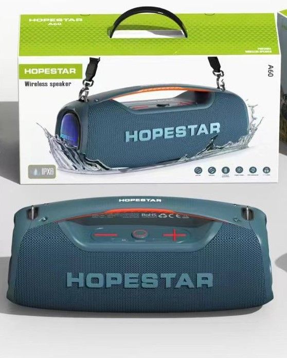 БеспроводнаяBluetoothколонкаHOPESTARA60,синяя