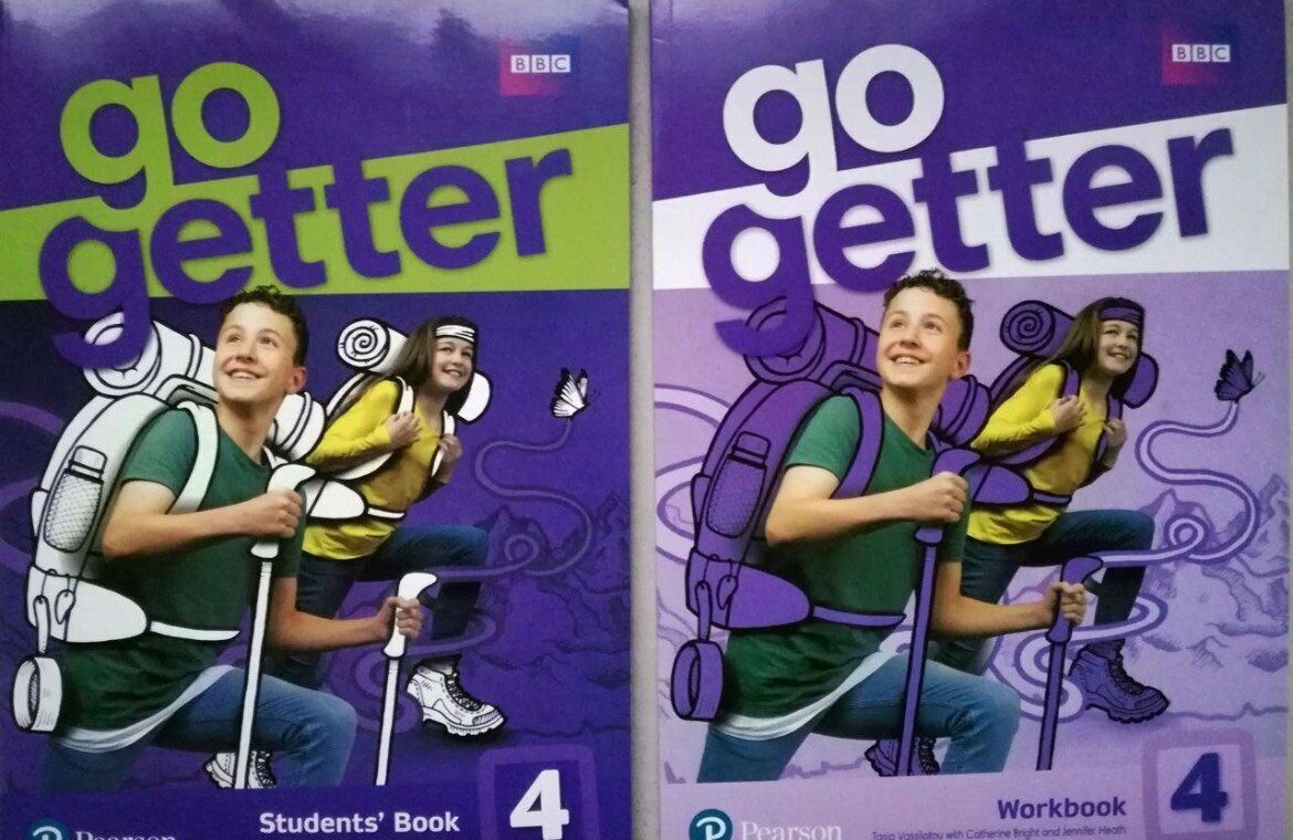 Go getter 4. Go Getter Pearson Издательство. Go Getter 4 student's book. Go Getter 4 Workbook. Go Getter 3 ( student's book, Workbook + DVD).